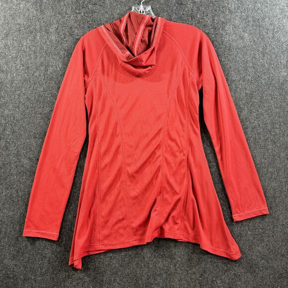Kuhl Top Women's Small Coral Hooded Long Sleeve Coffeena Blend - Picture 7 of 7